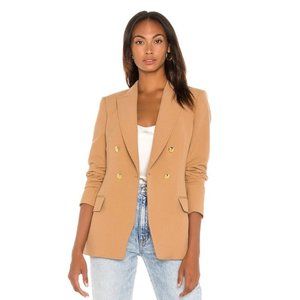 A.L.C. Sedgwick Tan Double Breasted Blazer Jacket